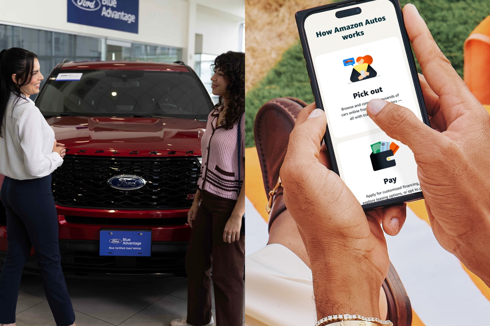 Así son los autos usados certificados de Ford que se venden en Amazon