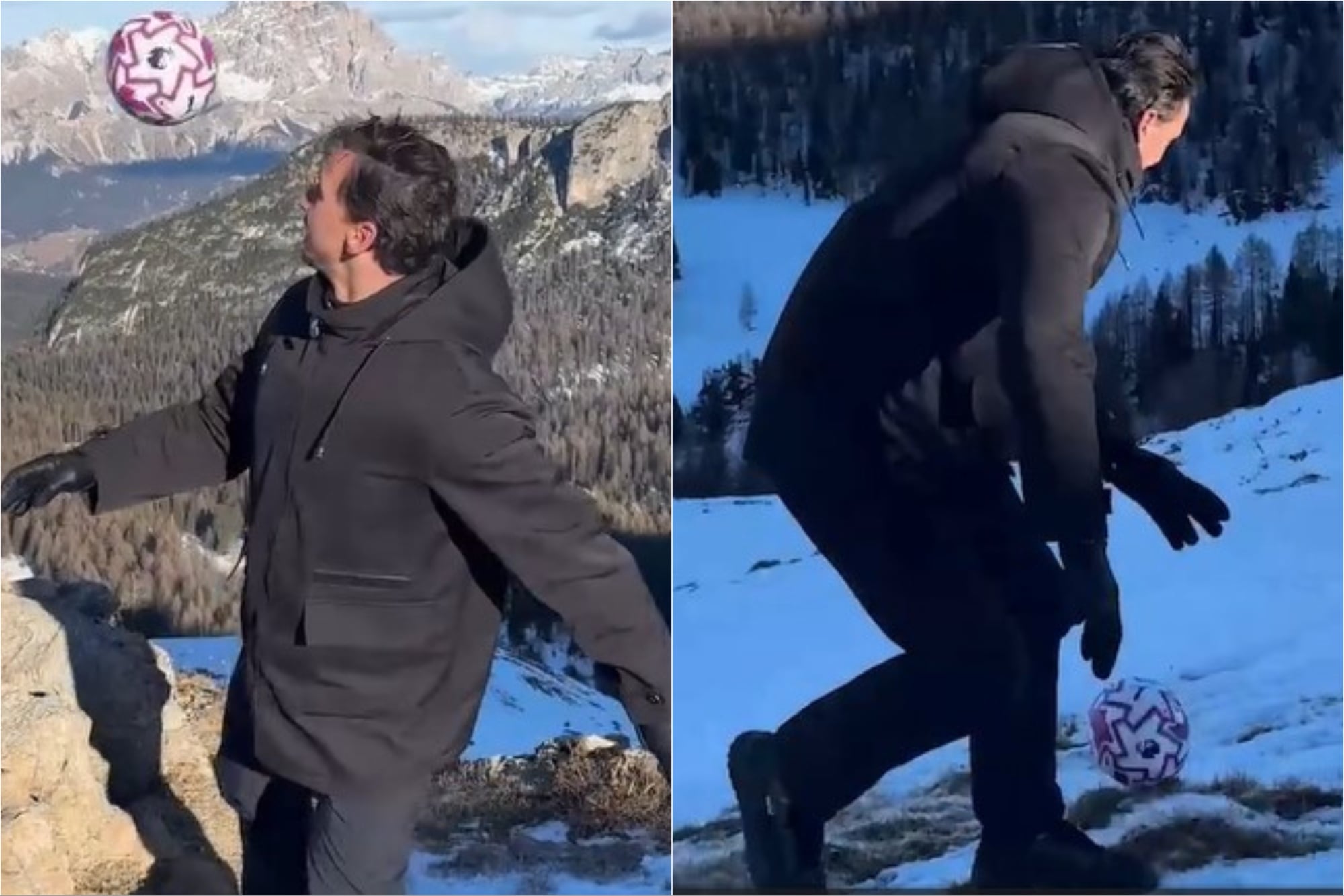 “Si la encontrás, quedátela”: Zlatan Ibrahimovic quiso hacer jueguitos en medio de un paisaje soñado pero algo no le salió bien
