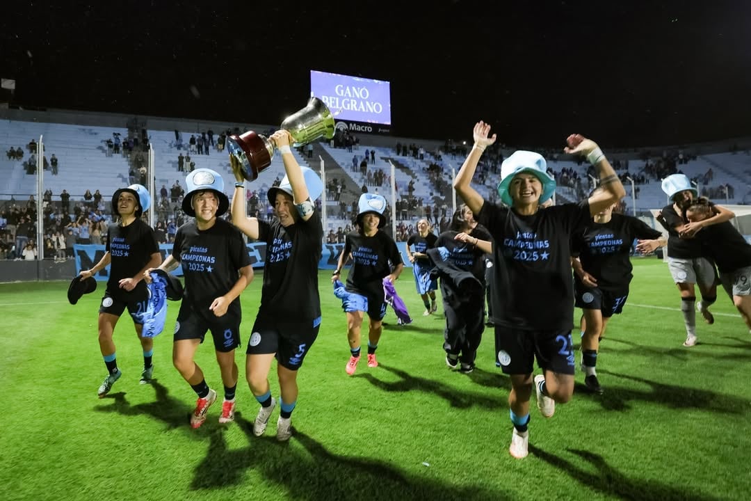 Belgrano gritó campeón y sumó su primera estrella en el fútbol profesional de la mano de las Piratas