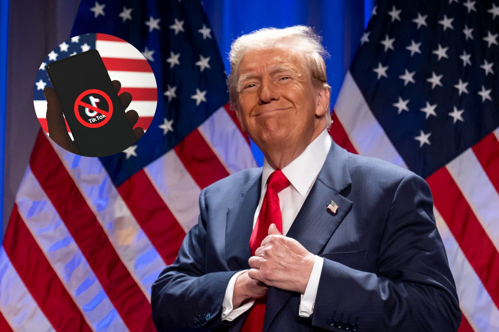 Donald Trump anunció un decreto para extender el plazo de prohibición de TikTok, lo que permitió su reactivación temporal en EE.UU.