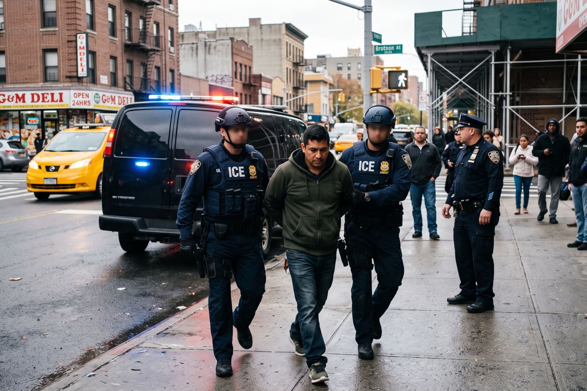 Avanza el ICE en Nueva York: operativos migratorios han llevado a un récord de detenciones