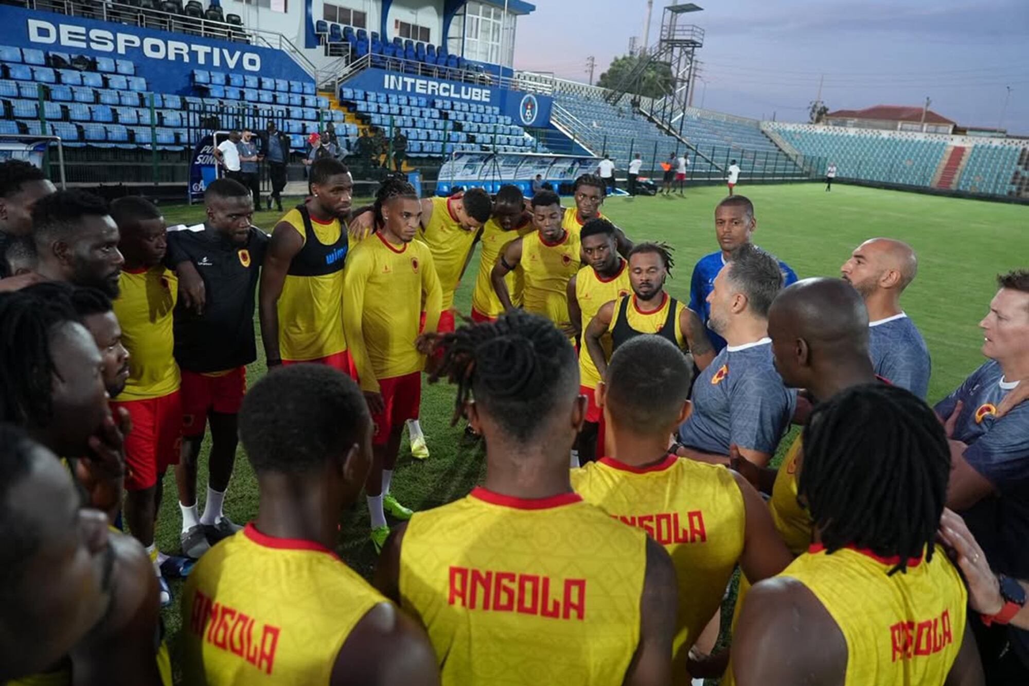 Para Angola, es un partido muy especial