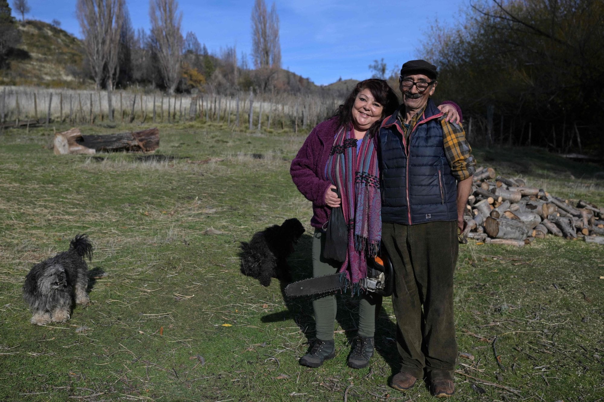 Víctor Díaz y su hija, Isabel, dos sobrevivientes del brote de hantavirus en Epuyén hace ocho años