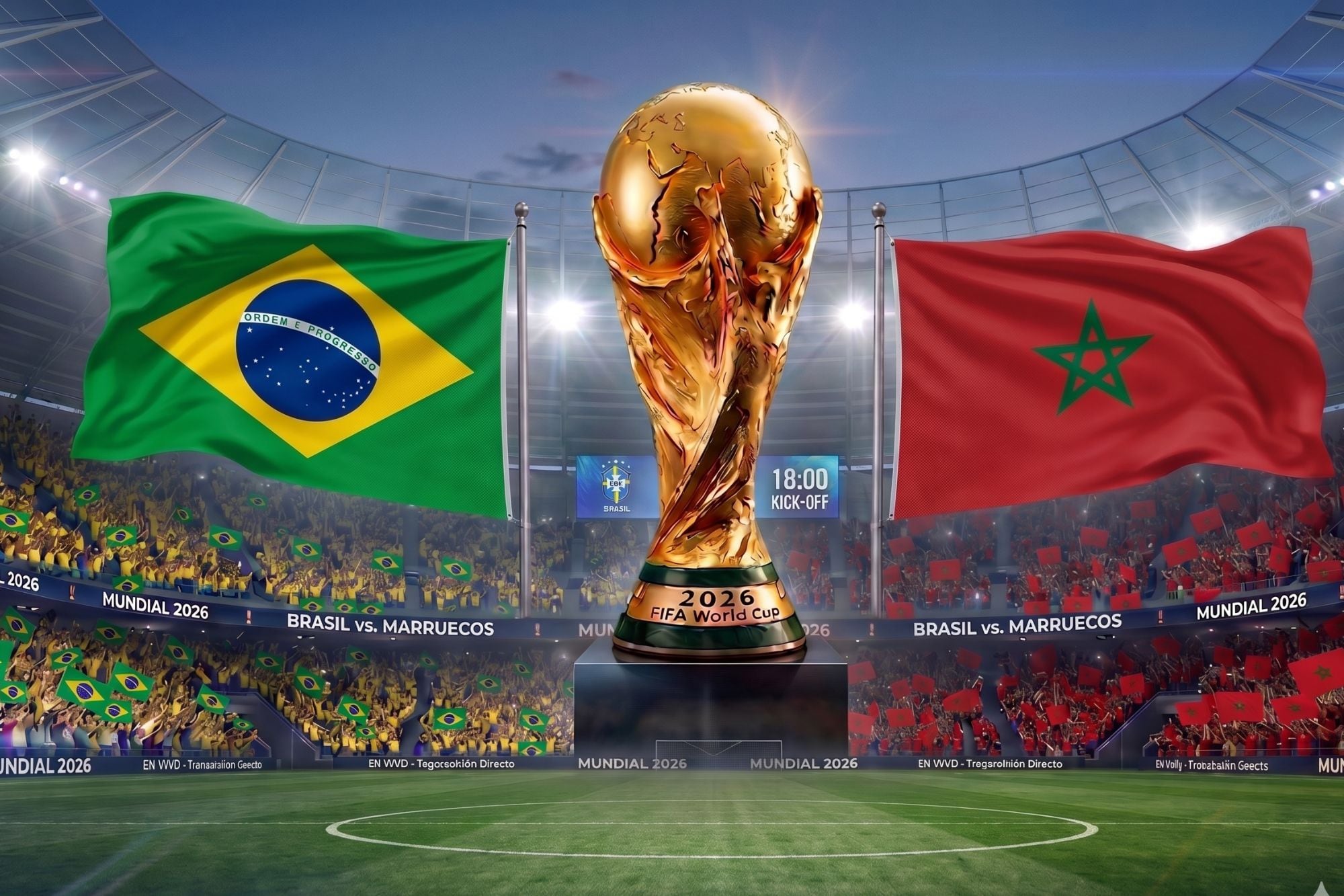 En qué canal de EE.UU. pasan el partido de Brasil vs. Marruecos hoy por el Mundial 2026 desde Nueva York