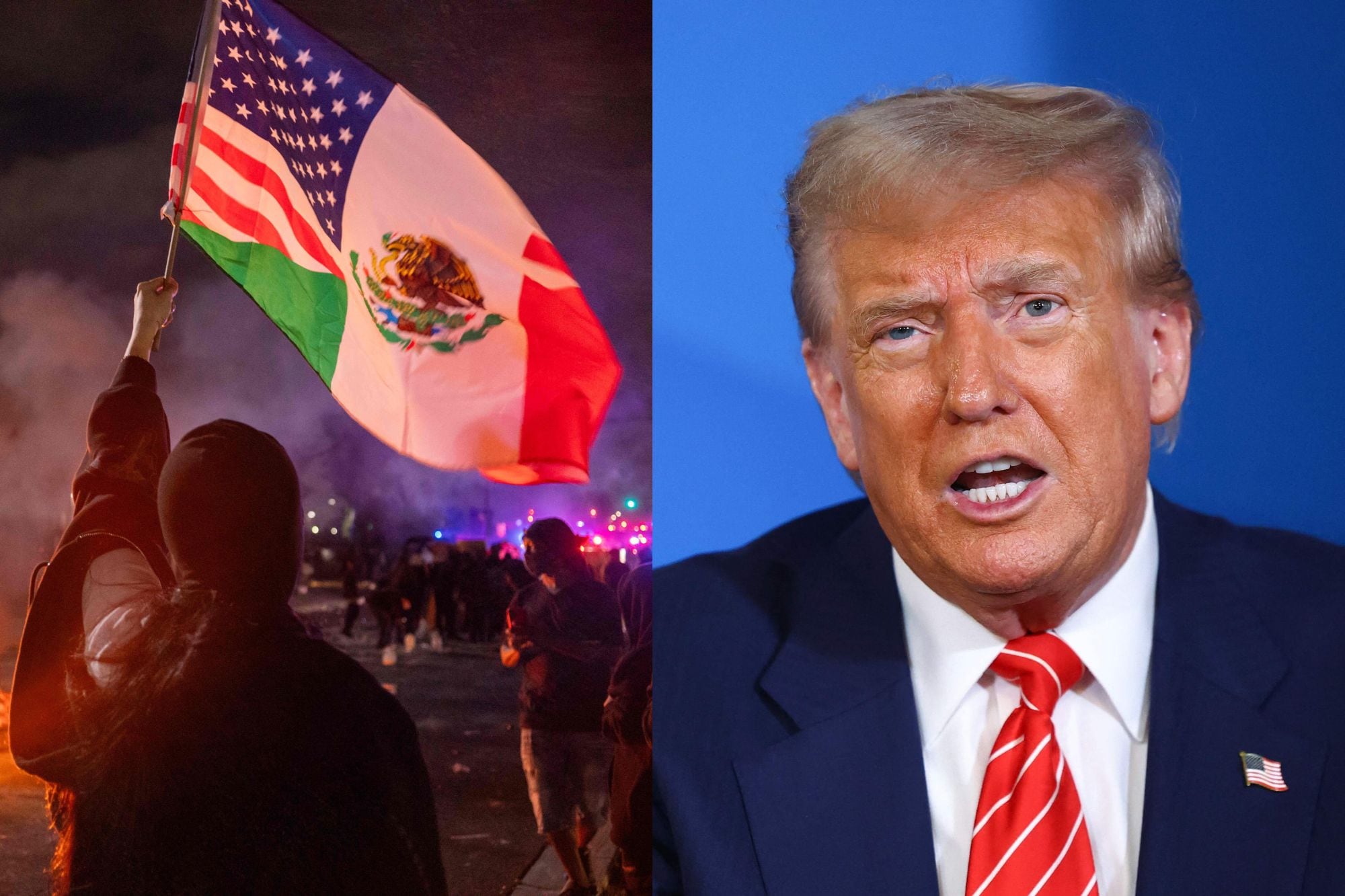 Trump sostuvo que las fuerzas de seguridad estadounidenses saben con precisión dónde se encuentran y dónde viven los integrantes de los carteles mexicanos