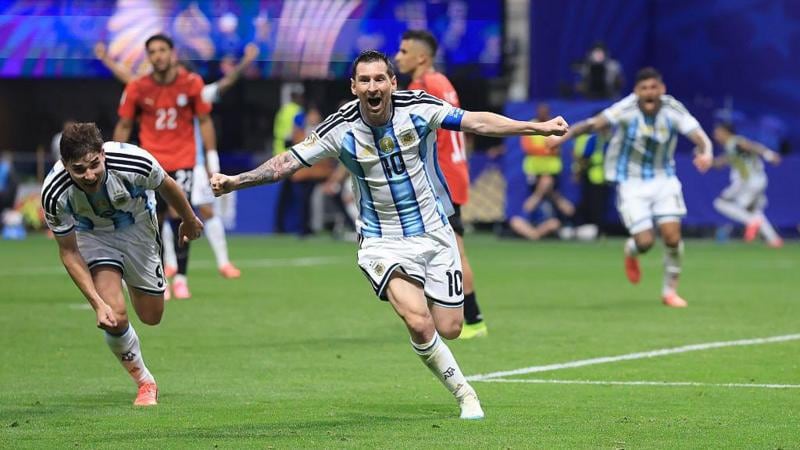 El rosarino terminó el Mundial con ocho goles y cuatro asistencias, sus mejores números en una Copa del Mundo