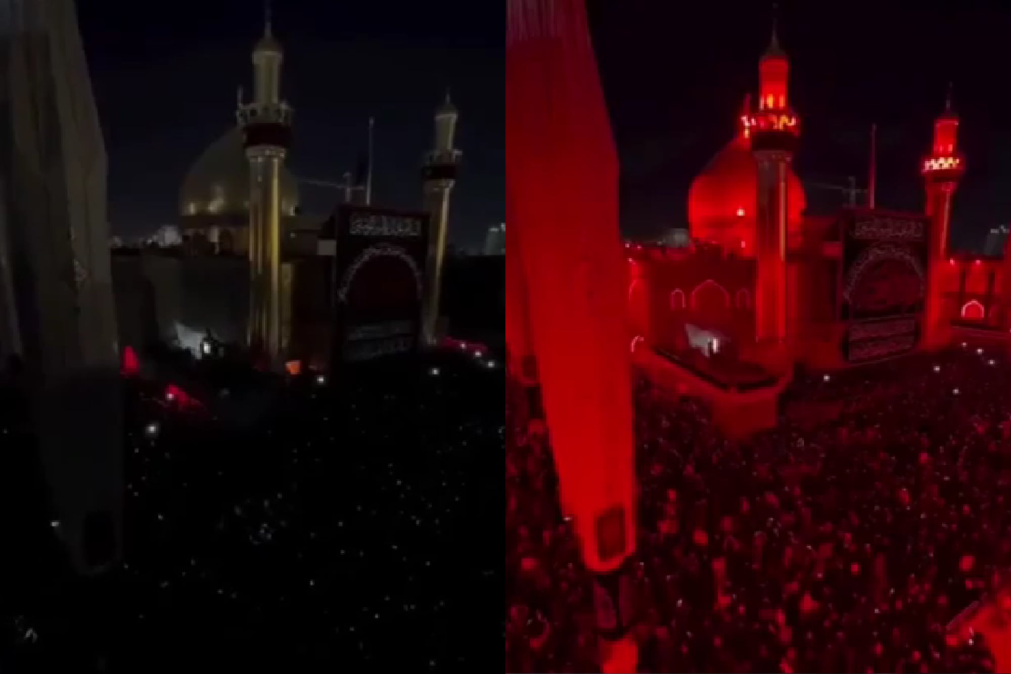 Así anunciaron en Irán la muerte del ayatollah Ali Khamenei: las luces se apagaron para cambiar a un color rojo