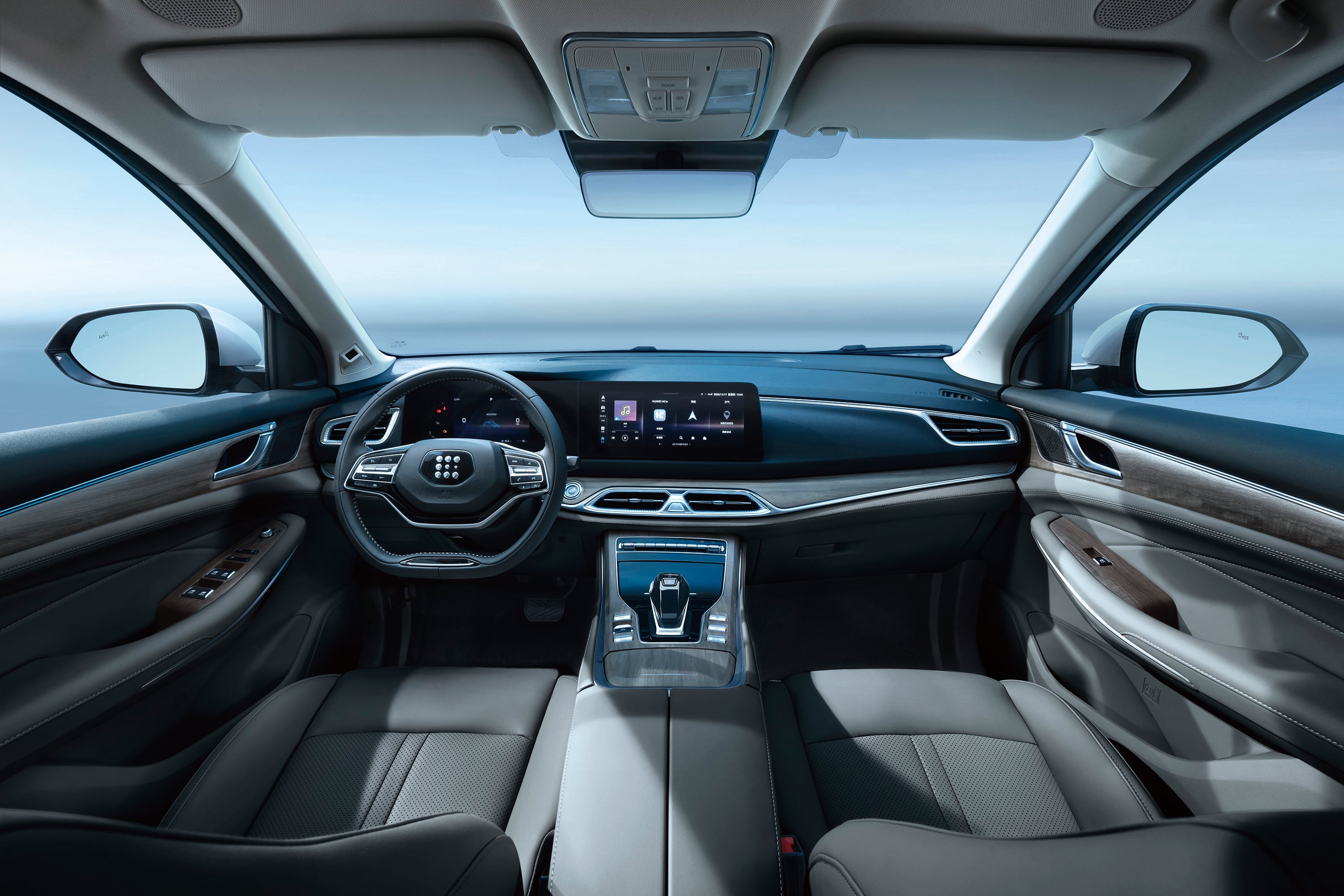 La central multimedia es de 12,3 pulgadas