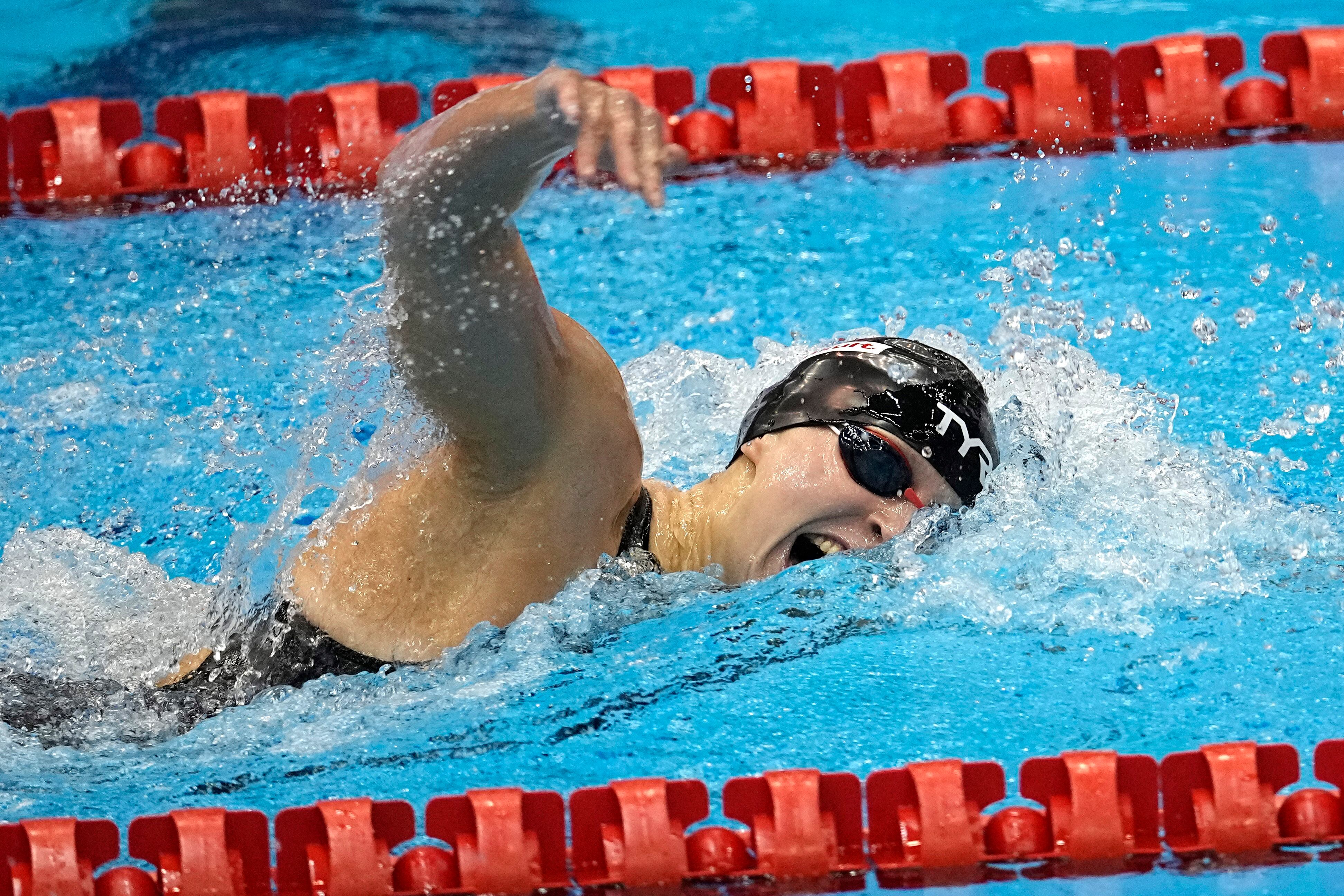 La estadounidense Katie Ledecky, una de las estrellas de los Juegos Olímpicos
