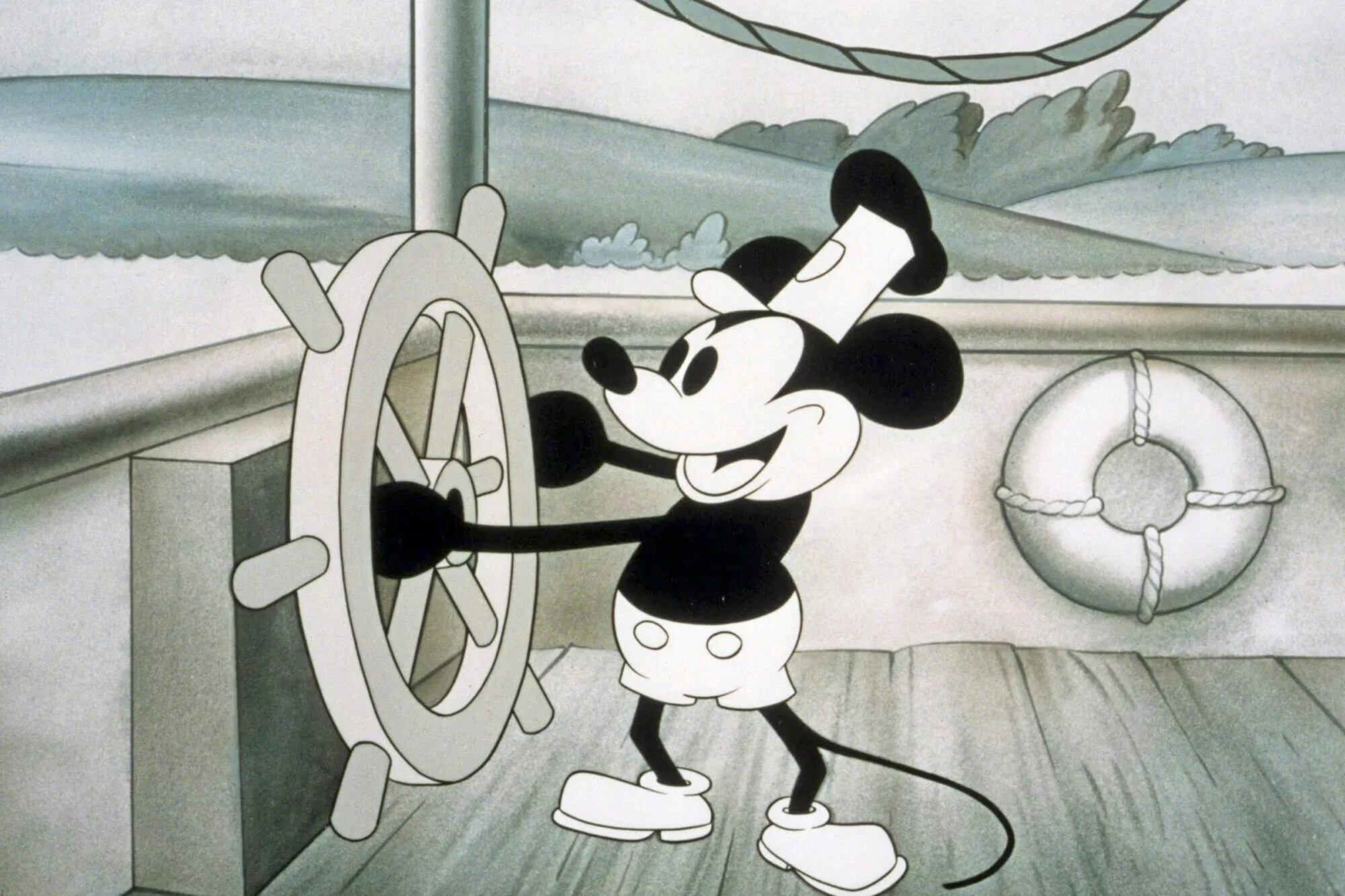 Mickey Mouse, uno de los más célebres habitantes del mundo de la animación