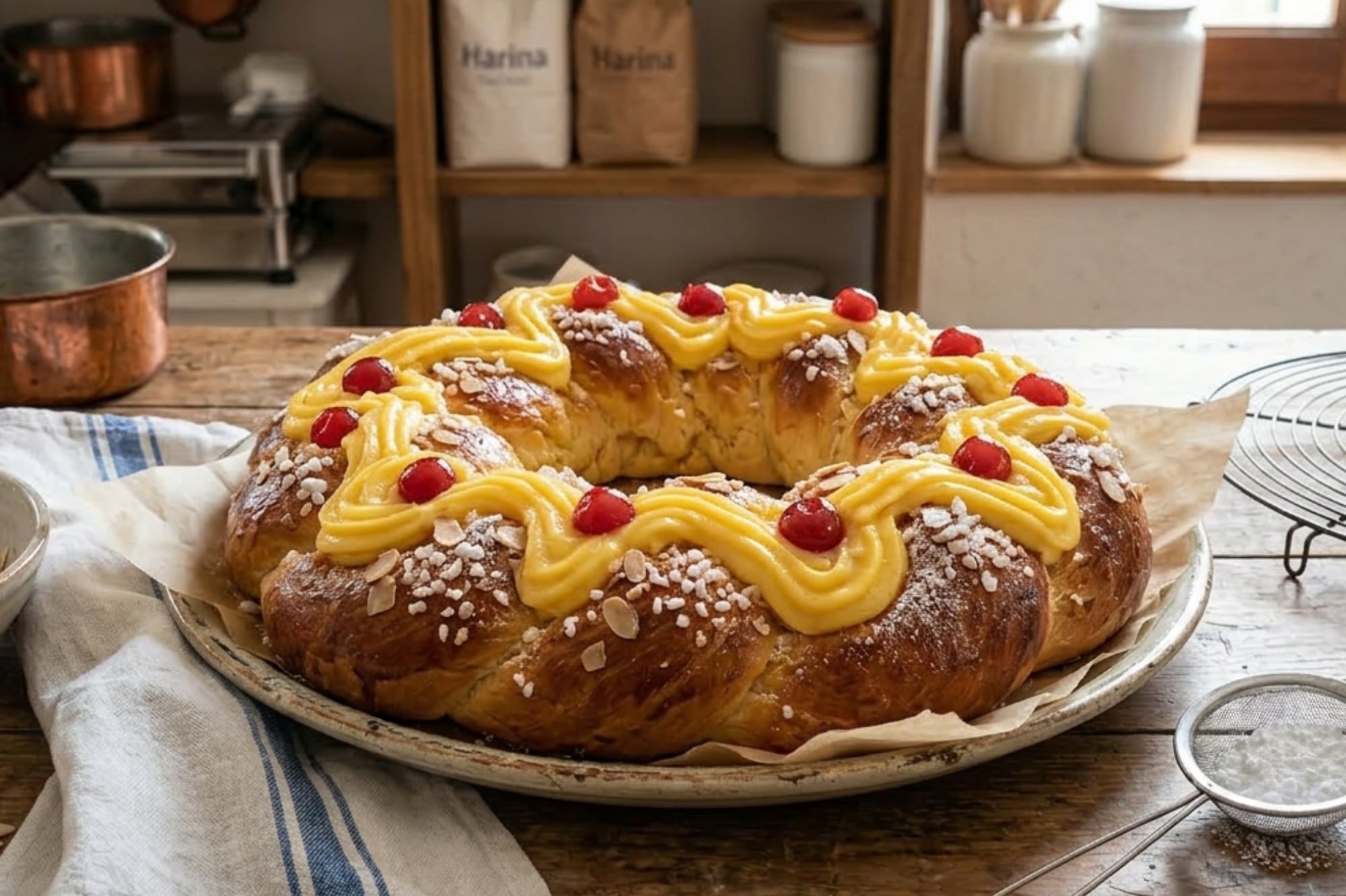Receta de la rosca de Pascua original como la hacía la abuela