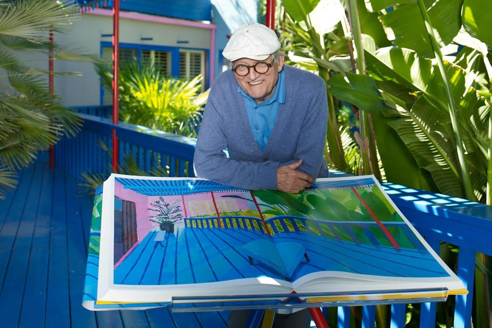 Adiós a David Hockney, el inglés de las piscinas, que amaba la vida, el color y la verdad