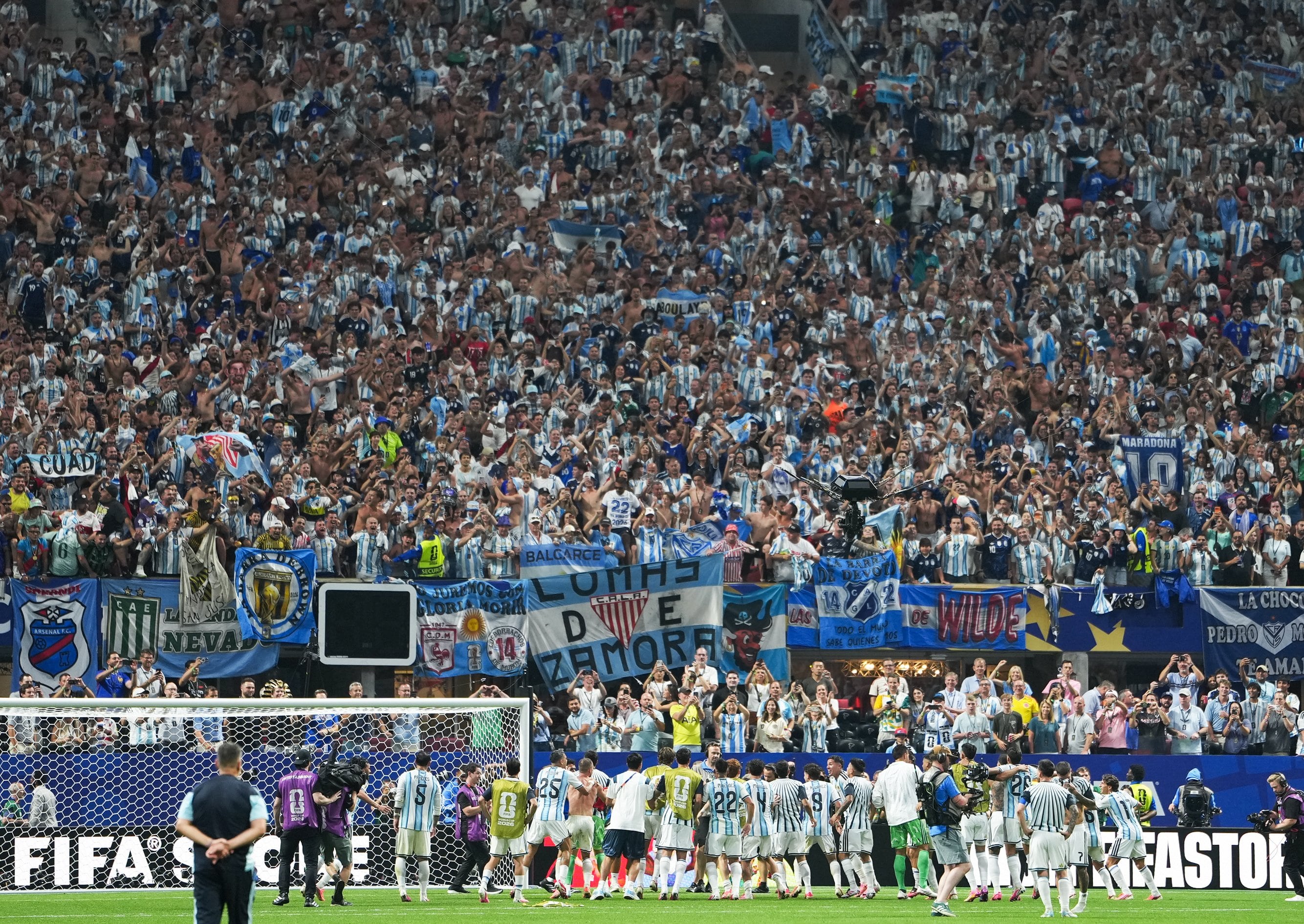 Contra Egipto la Selección brindó una de las más inolvidables muestras de amor por la camiseta
