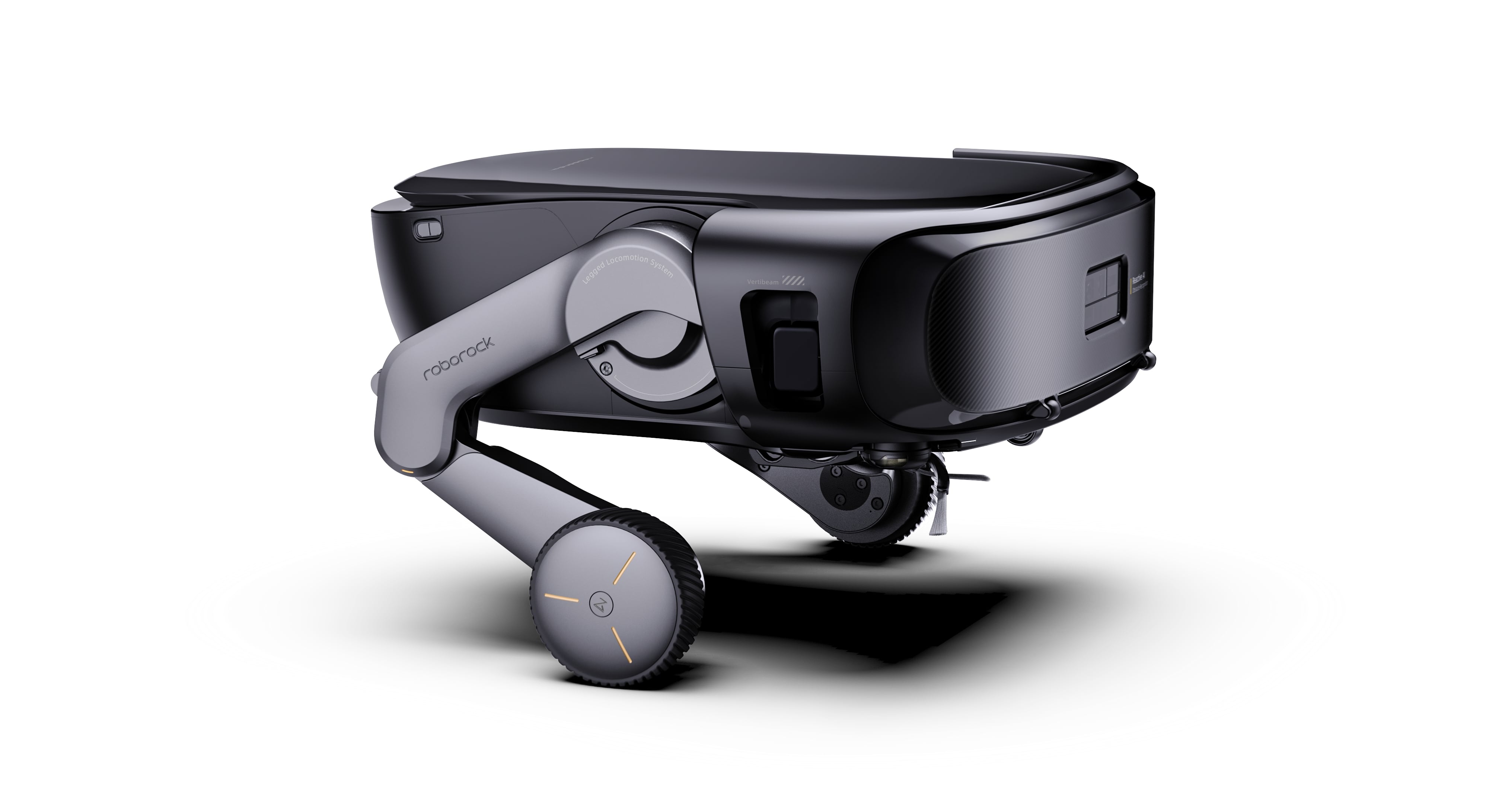 La nueva aspiradora robot de Roborock combina ruedas y patas para subir escaleras y desniveles