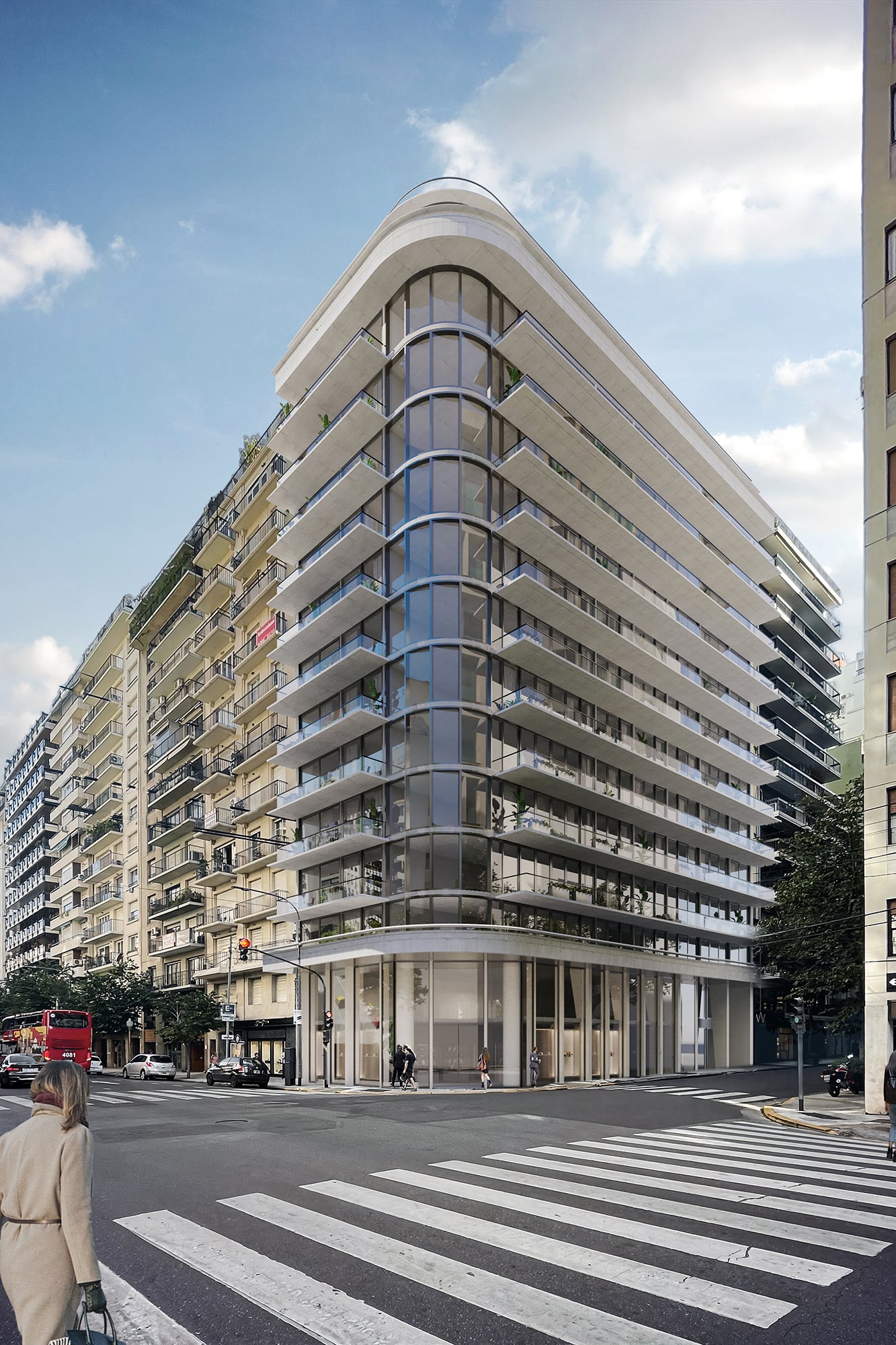 La torre tendrá 13 pisos y 6000 m2