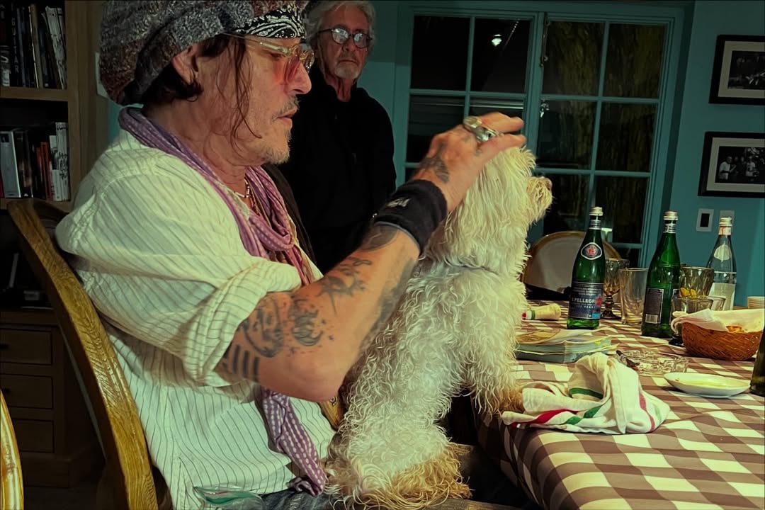 Verónica Lozano compartió varias imágenes íntimas de la visita de Johnny Depp a la Argentina