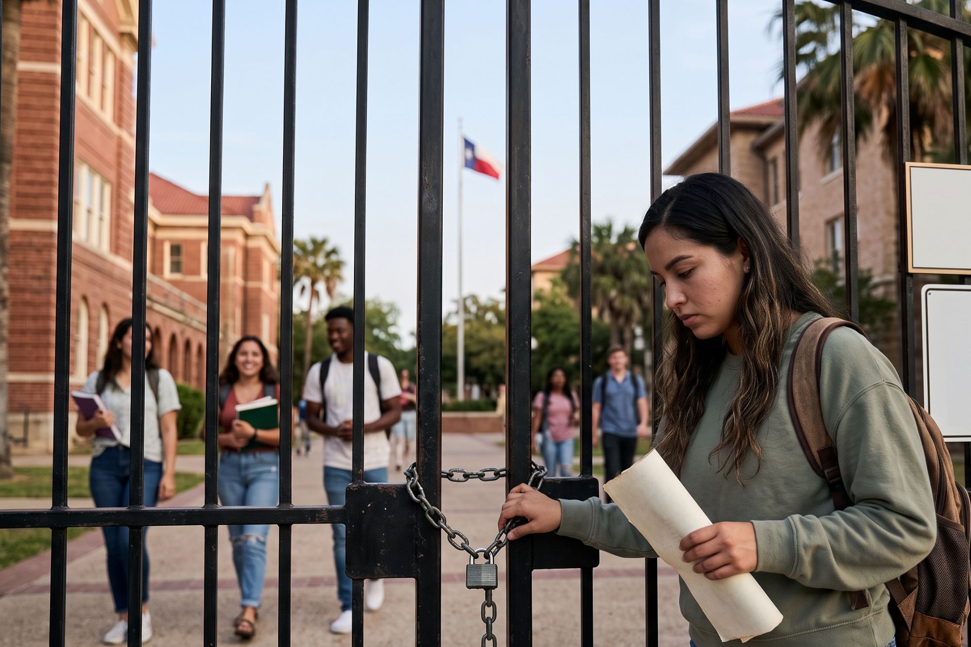 Revés para migrantes en Texas: rechazan la ley que ofrece matrícula estatal a estudiantes sin estatus legal