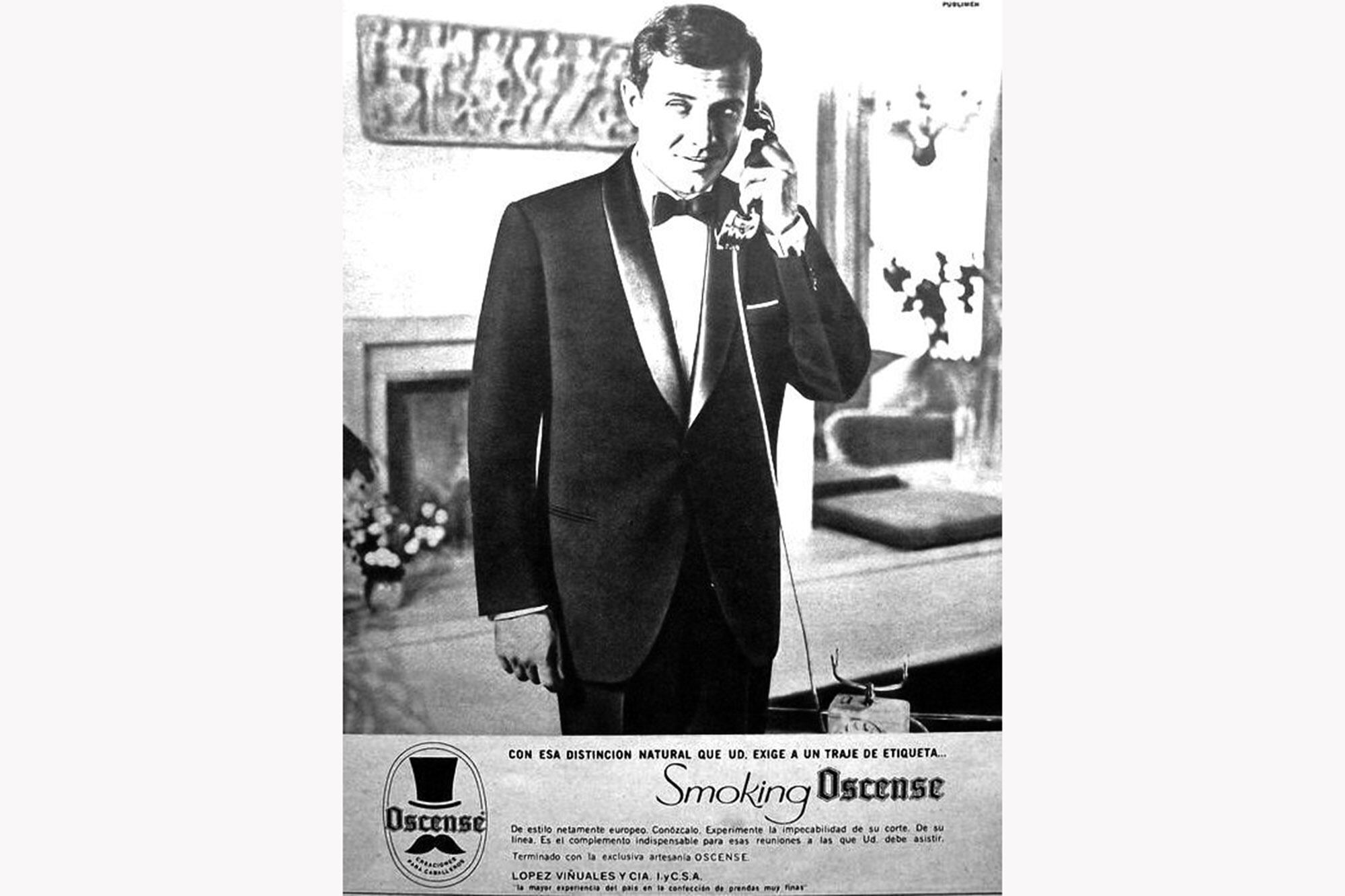 Ante Garmaz como modelo de smokings: