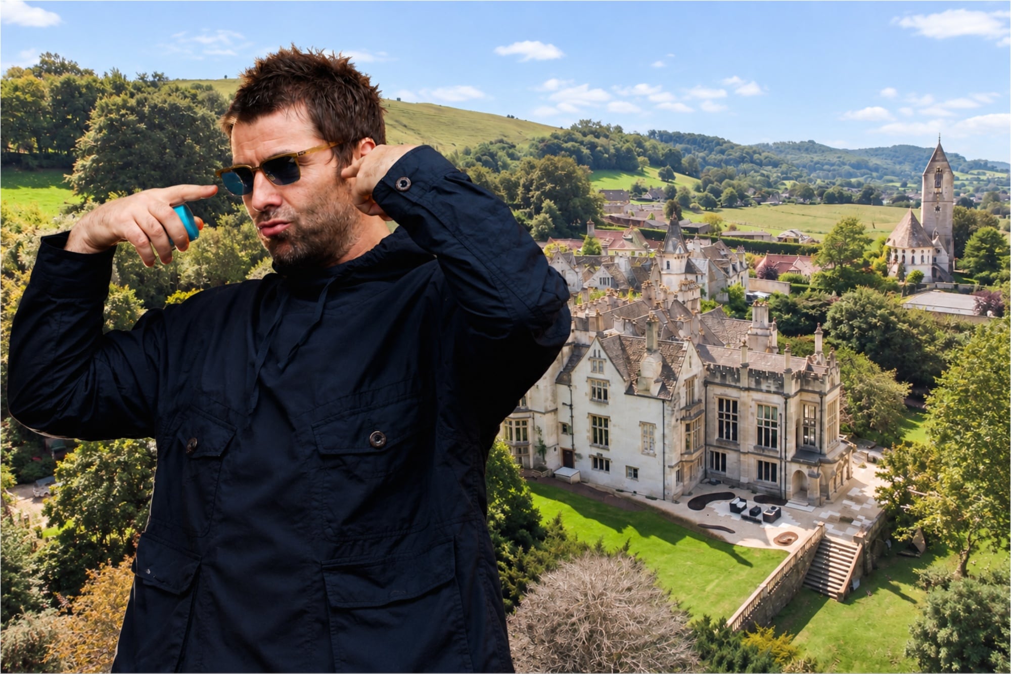 La mansión que Liam Gallagher no logra vender y salió al mercado con un descuento de más de US$1,5 millones