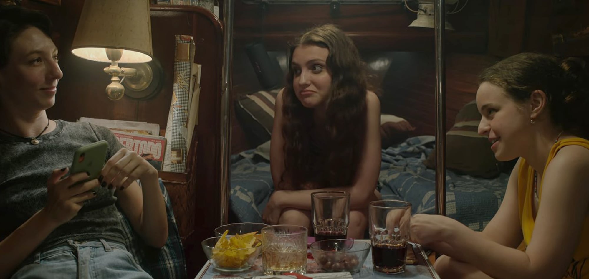 Una de las primeras escenas de El Eternauta