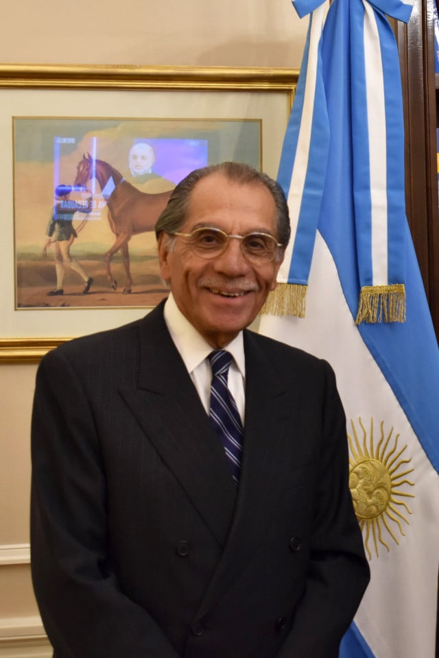 Rodolfo Díaz, estrecho colaborador del presidente Carlos Menem. Fue convencional constituyente en la Reforma de 1994