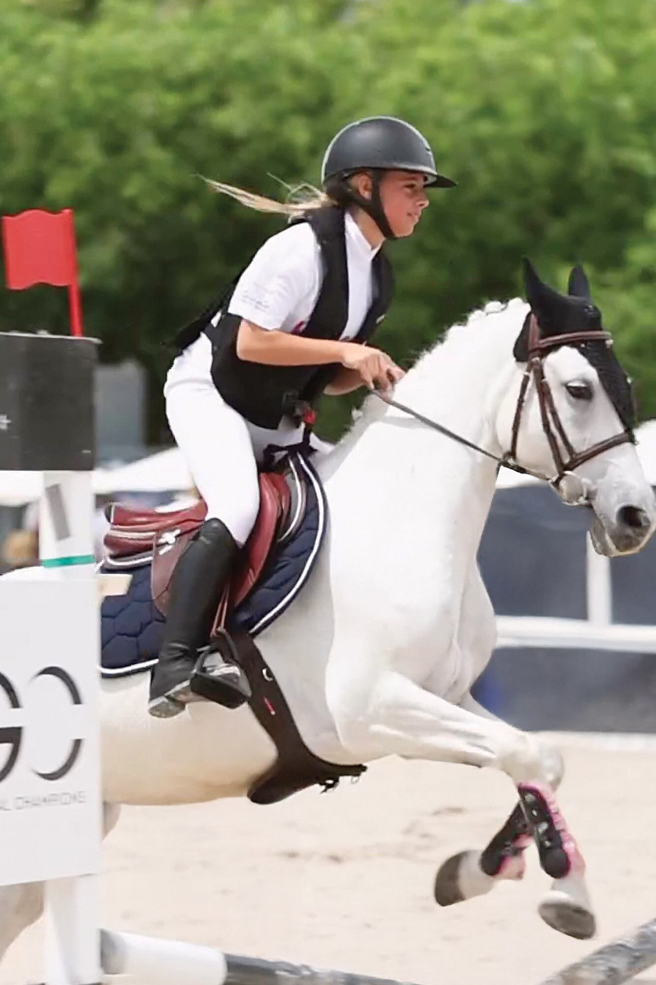 El viernes 20, en plena competencia en el Longines Paris Eiffel Jumping, el prestigioso concurso internacional de equitación que reúne a algunos de los nombres más destacados del ámbito ecuestre europeo.