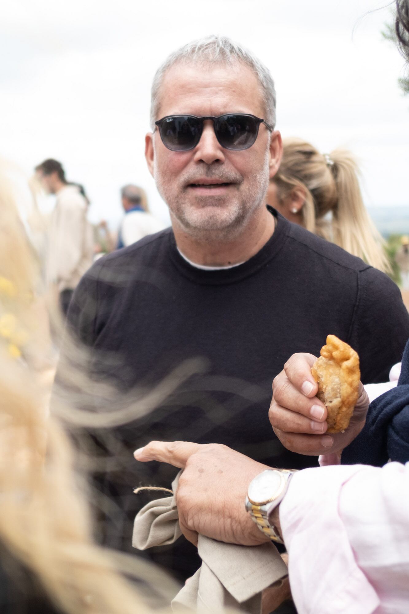 Augusto Rodríguez Larreta, que este año se separó de Julieta Spina y habría presentado en el almuerzo a su nueva novia.