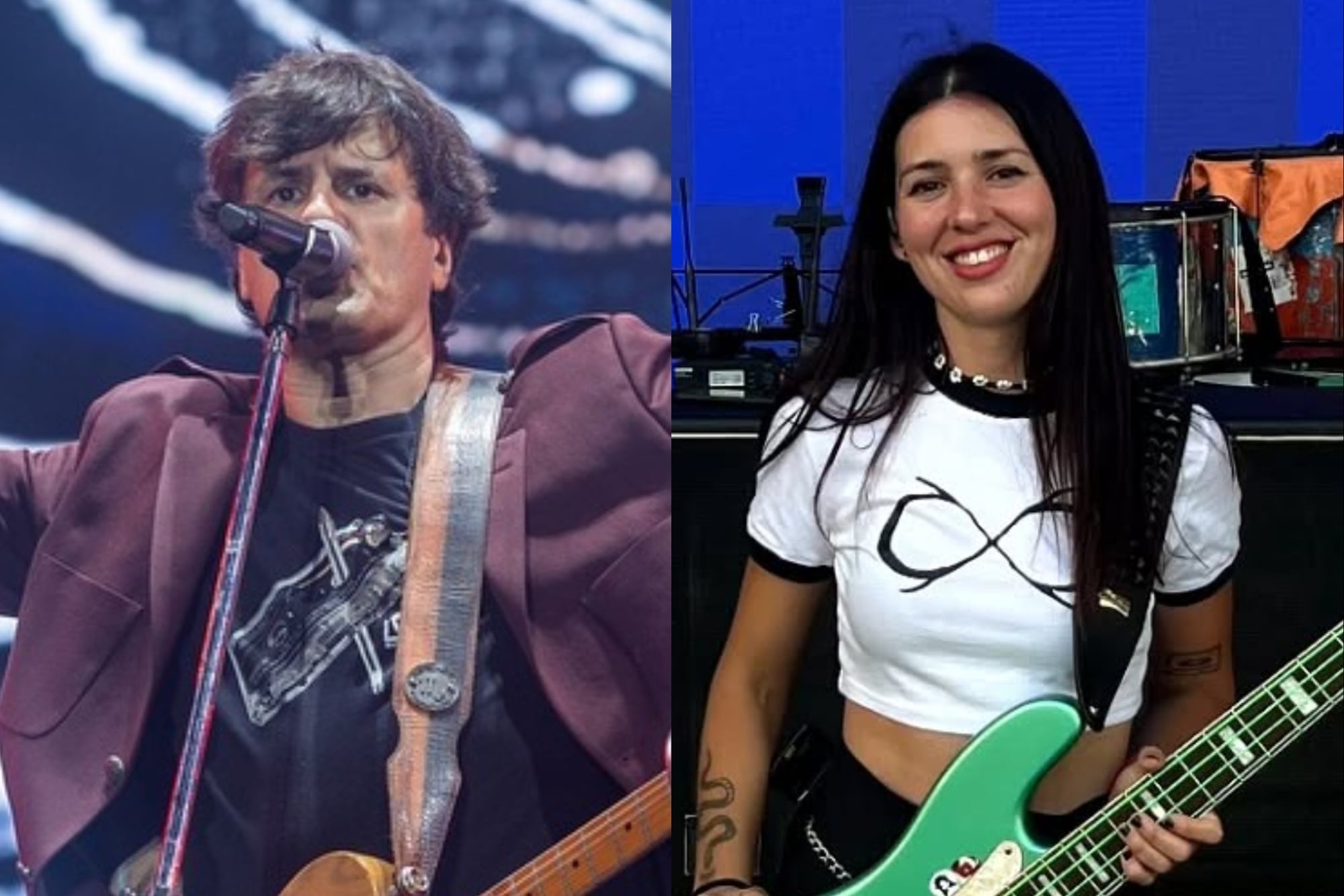 Quién es Luli Bass, la bajista de Los Piojos que estaría en una relación con Ciro Martínez