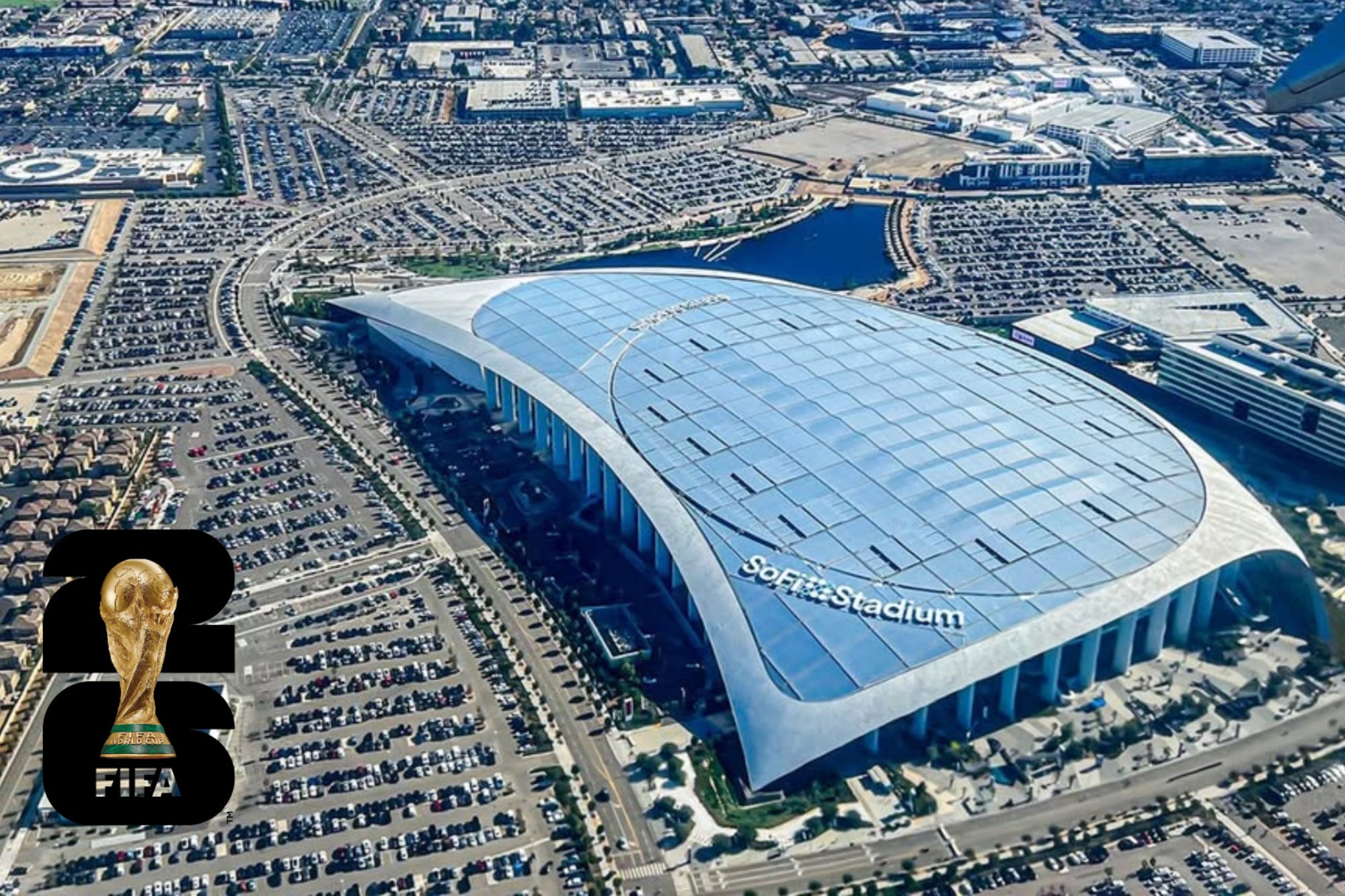 El estacionamiento en el SoFi Stadium es el más caro que habrá en el Mundial 2026 (Instagram/Sofi stadium parking)