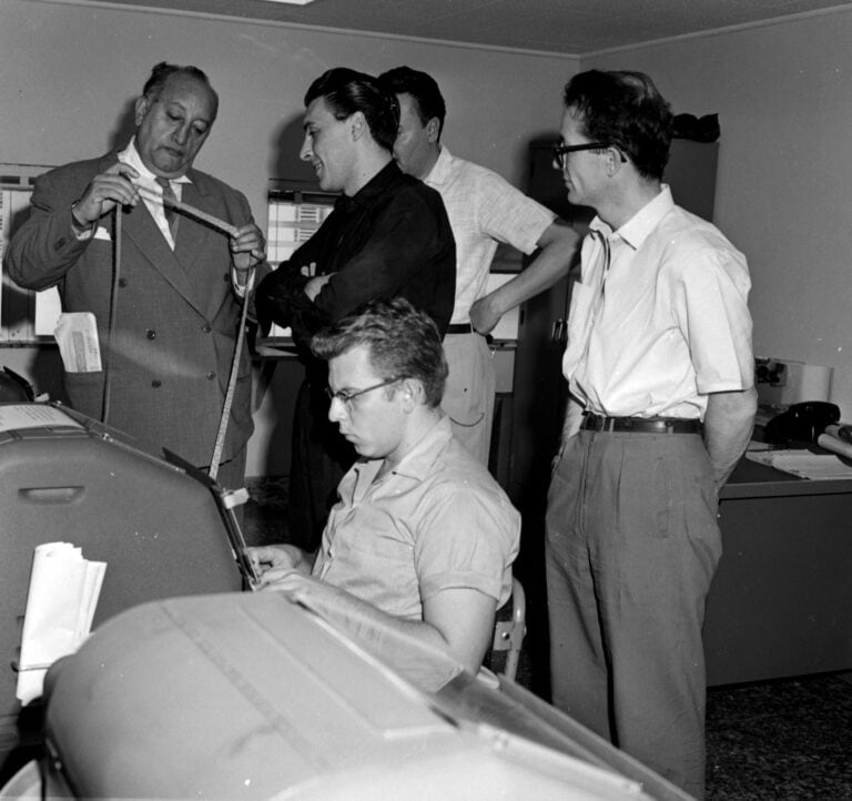 Jorge Ricardo Masetti, el escritor guatemalteco Miguel Angel Asturias, y Rodolfo Walsh en Prensa Latina (Foto: PL)