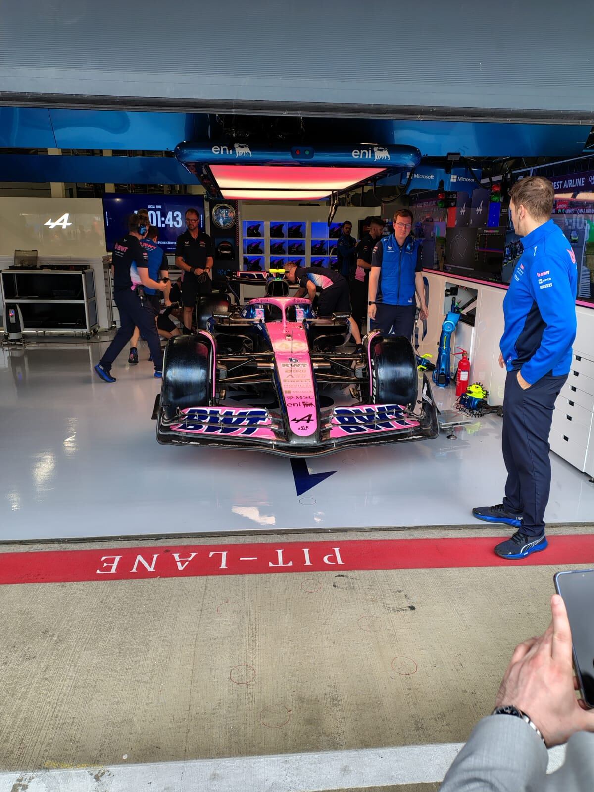 El detrás de escena de las carreras de Colapinto