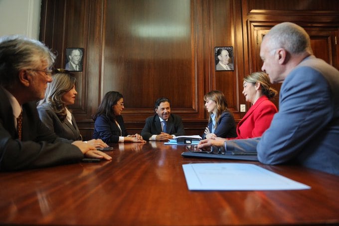 El gobernador Gustavo Sáenz, con legisladores del Norte Grande