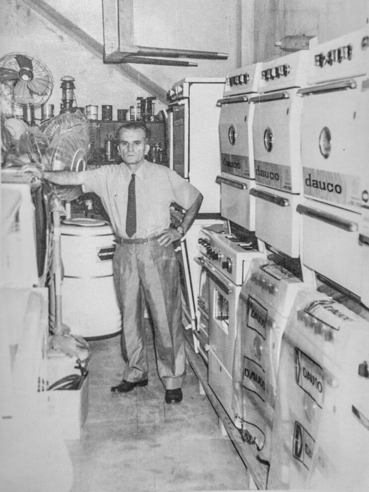 José, el abuelo paterno de Diego Achilli