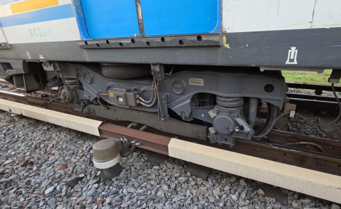 Volvió a descarrilar el tren Sarmiento luego de que La Fraternidad hablara de un “ferrocidio en marcha”