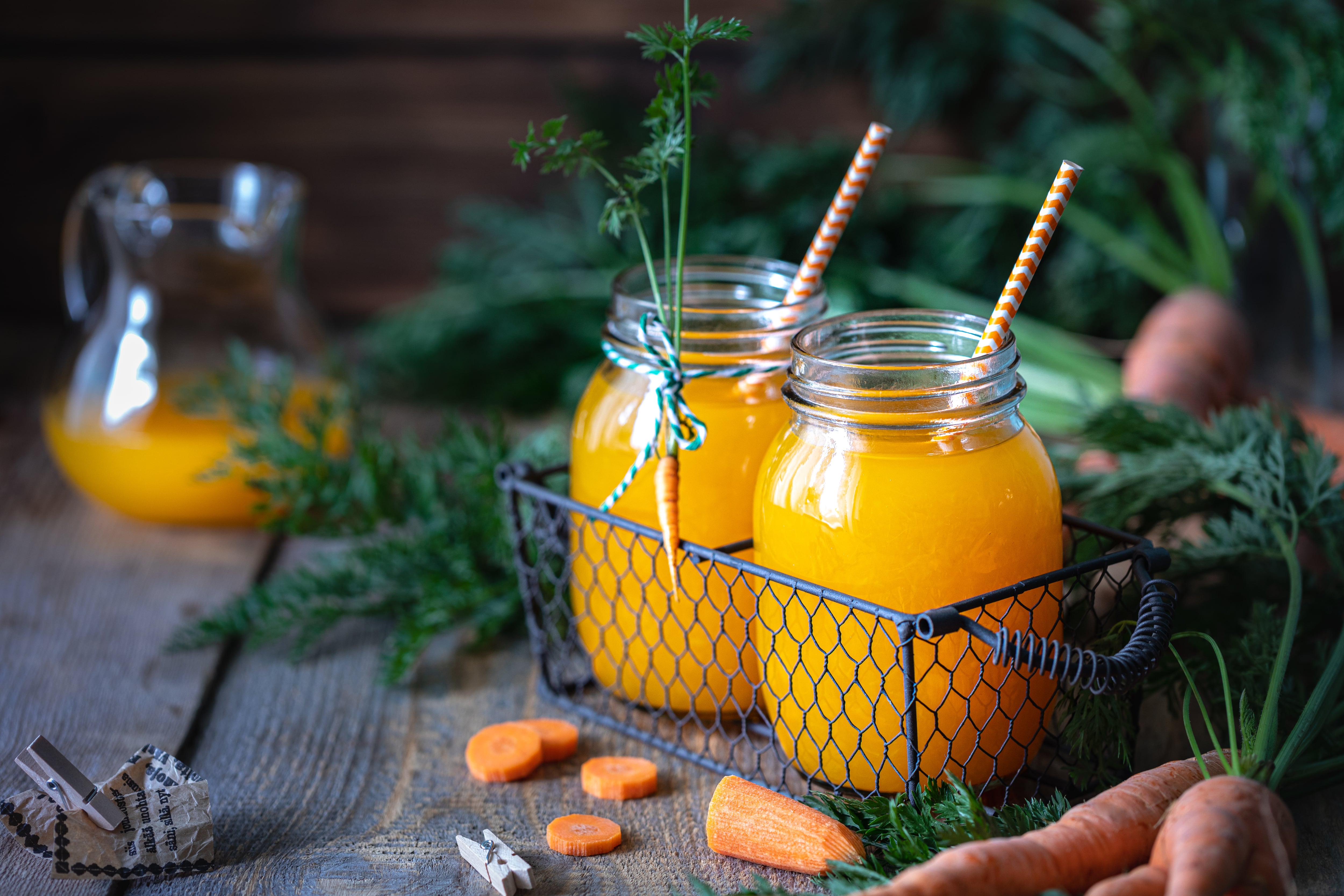 Un estudio de la Universidad de Texas analizó el consumo de jugo de zanahoria: "Puede mejorar la capacidad antioxidante y disminuir la presión sistólica"