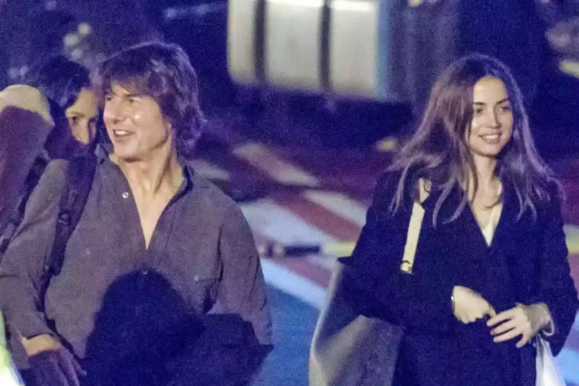 Ana de Armas y Tom Cruise, en una salida casual