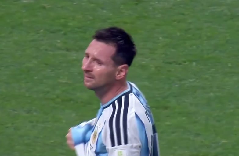 Video: el emotivo llanto de Messi tras el épico triunfo de Argentina ante Egipto
