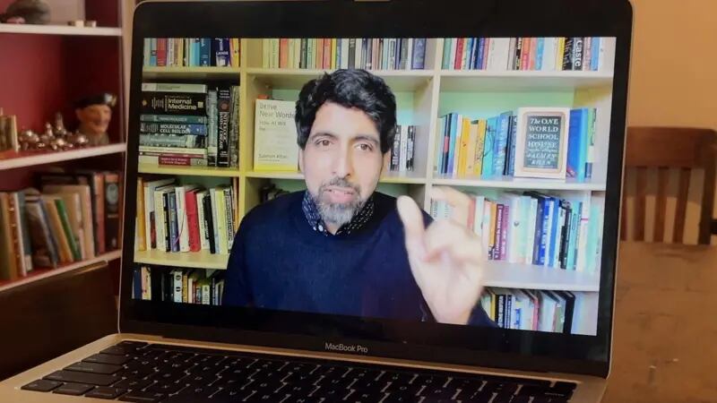 El nuevo libro de Sal Khan explora cómo la IA podría transformar a la educación