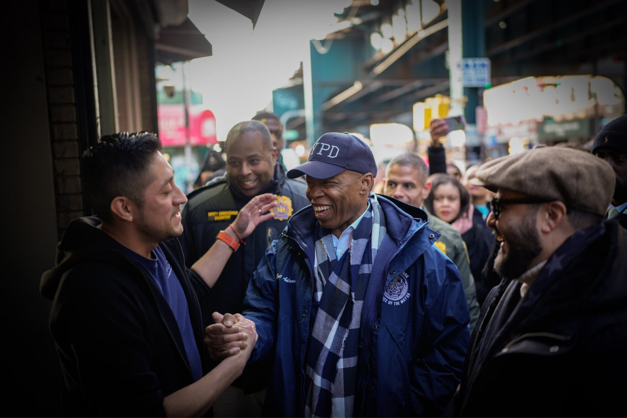 Eric Adams se reunió en privado con Donald Trump antes de su asunción presidencial