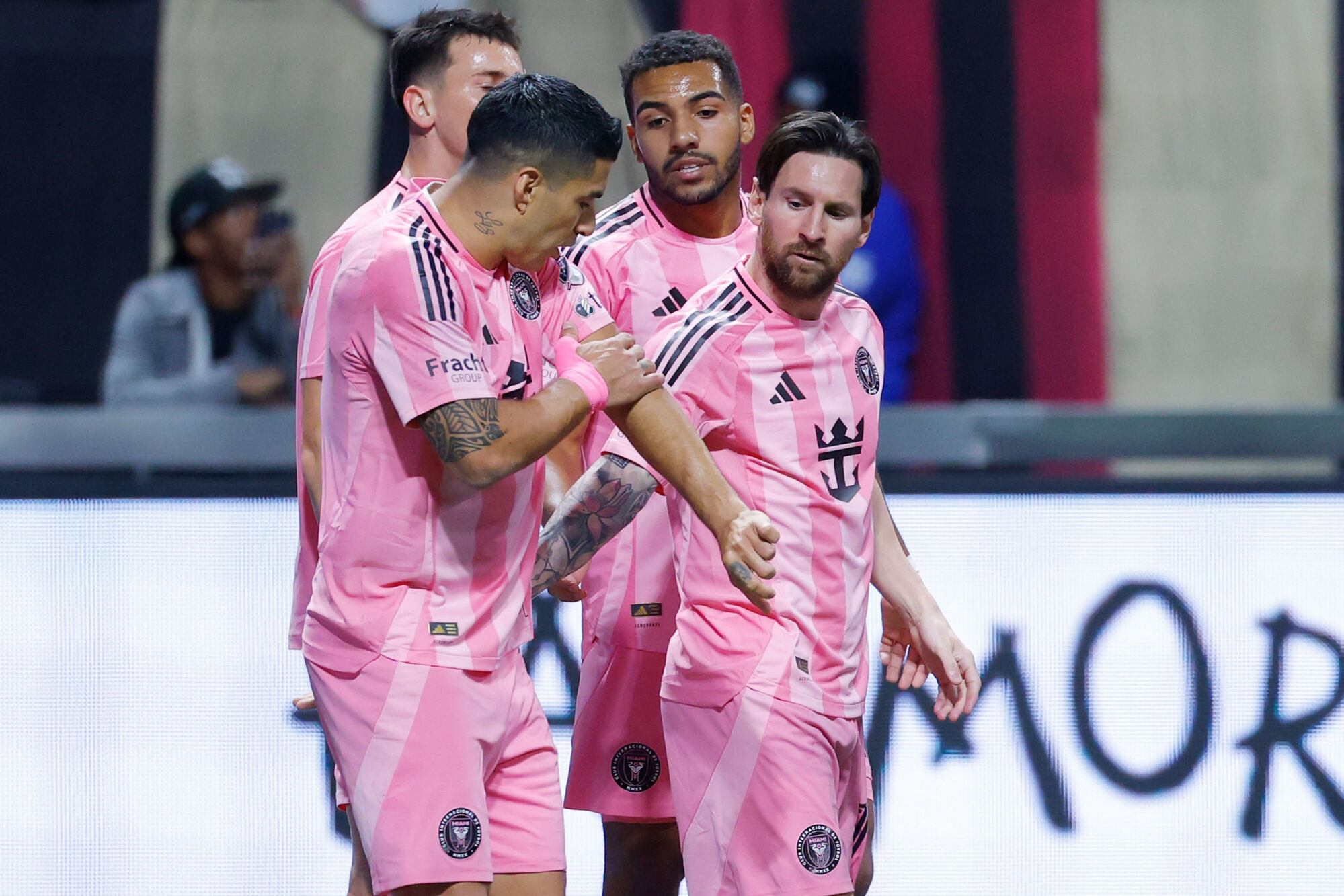 Lionel Messi y Luis Suárez, dos figuras de Inter Miami