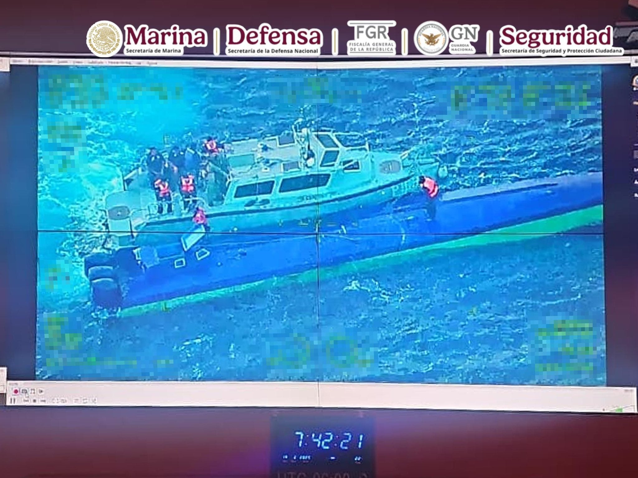 Incautan cuatro toneladas de droga en operativo conjunto de México y Estados Unidos (X @OHarfuch)