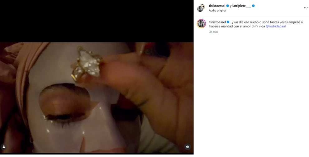 El posteo con el que Tini Stoessel confirmó la feliz noticia