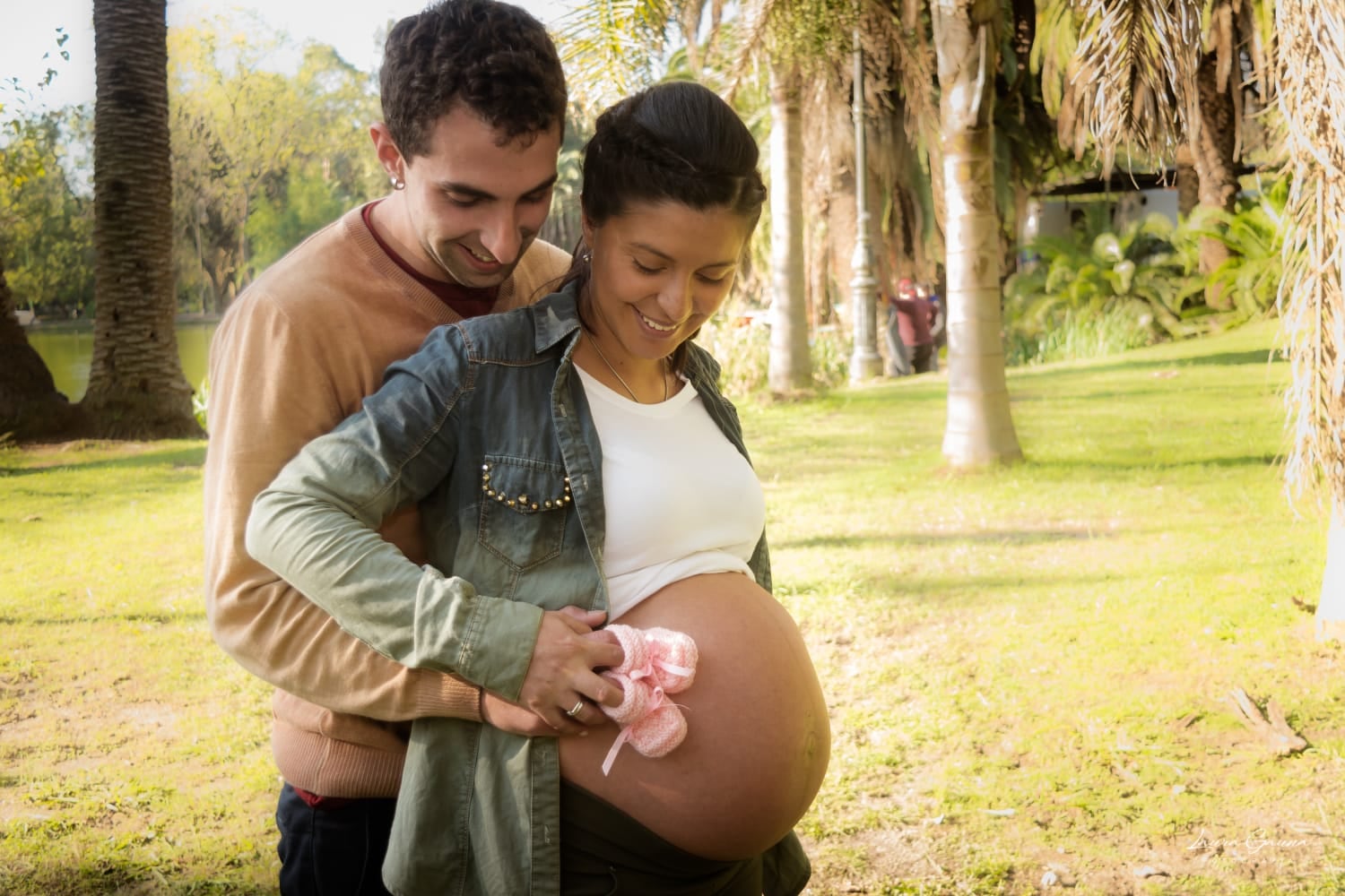 Sofía y Jeremías en la dulce espera