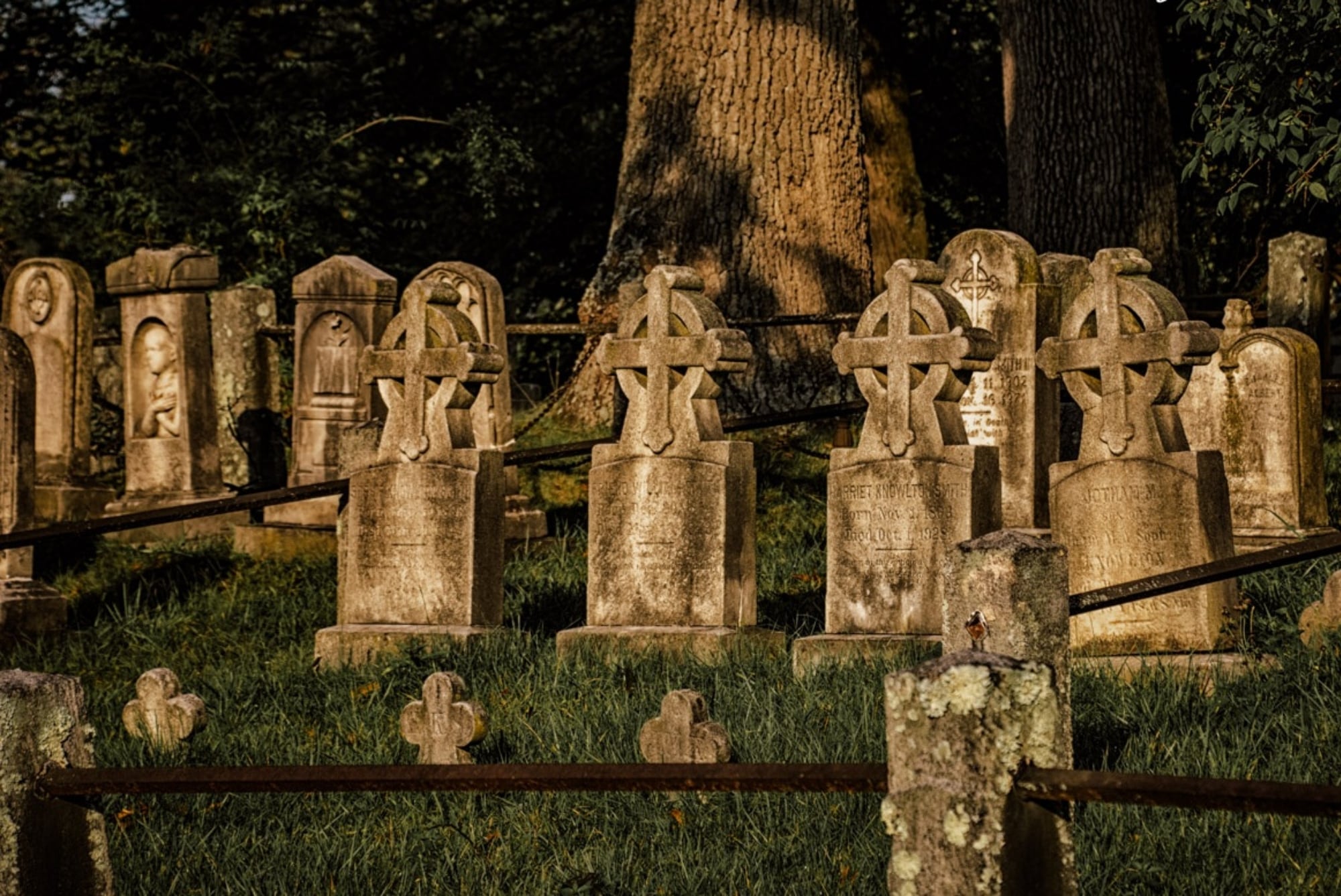 El curioso poblado a 45 minutos de NYC famoso por la leyenda del jinete sin cabeza y su cementerio 6 Uno de los atractivos en Sleepy Hollow es el cementerio