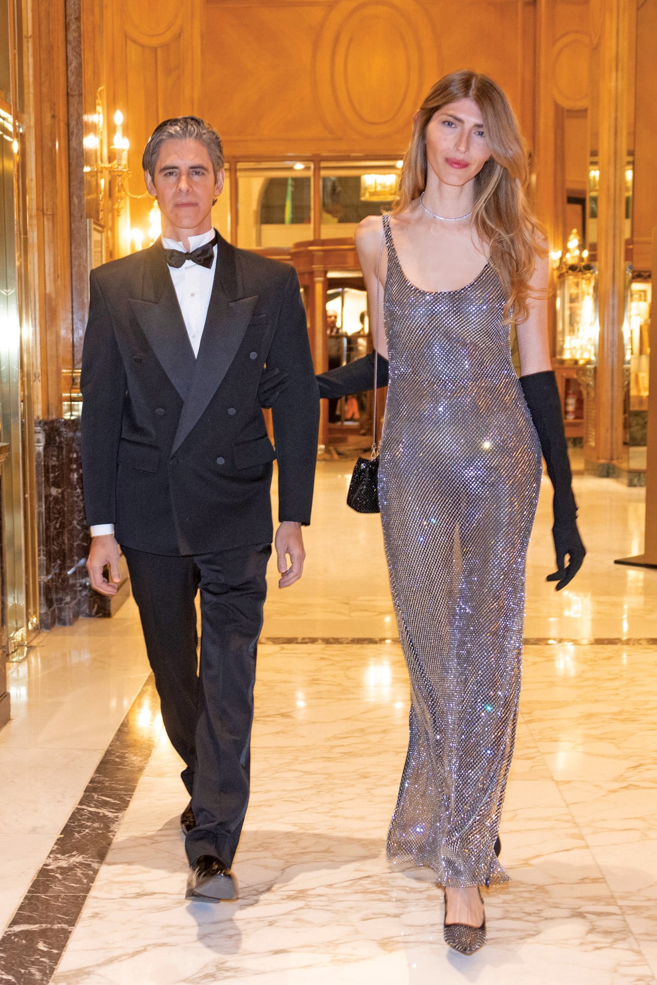 La top model y galerista Dafne Cejas y Andrés Cigorraga Castex