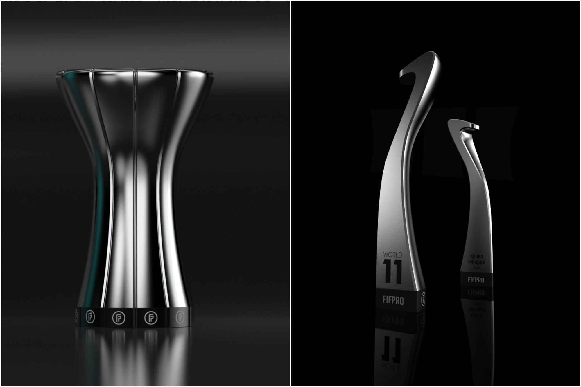 El resultado final del trofeo que recibió ahora el premio italiano A'Design Award en la categoría Platinum