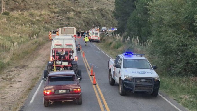 Tránsito cortado por el mortal choque en la ruta 76