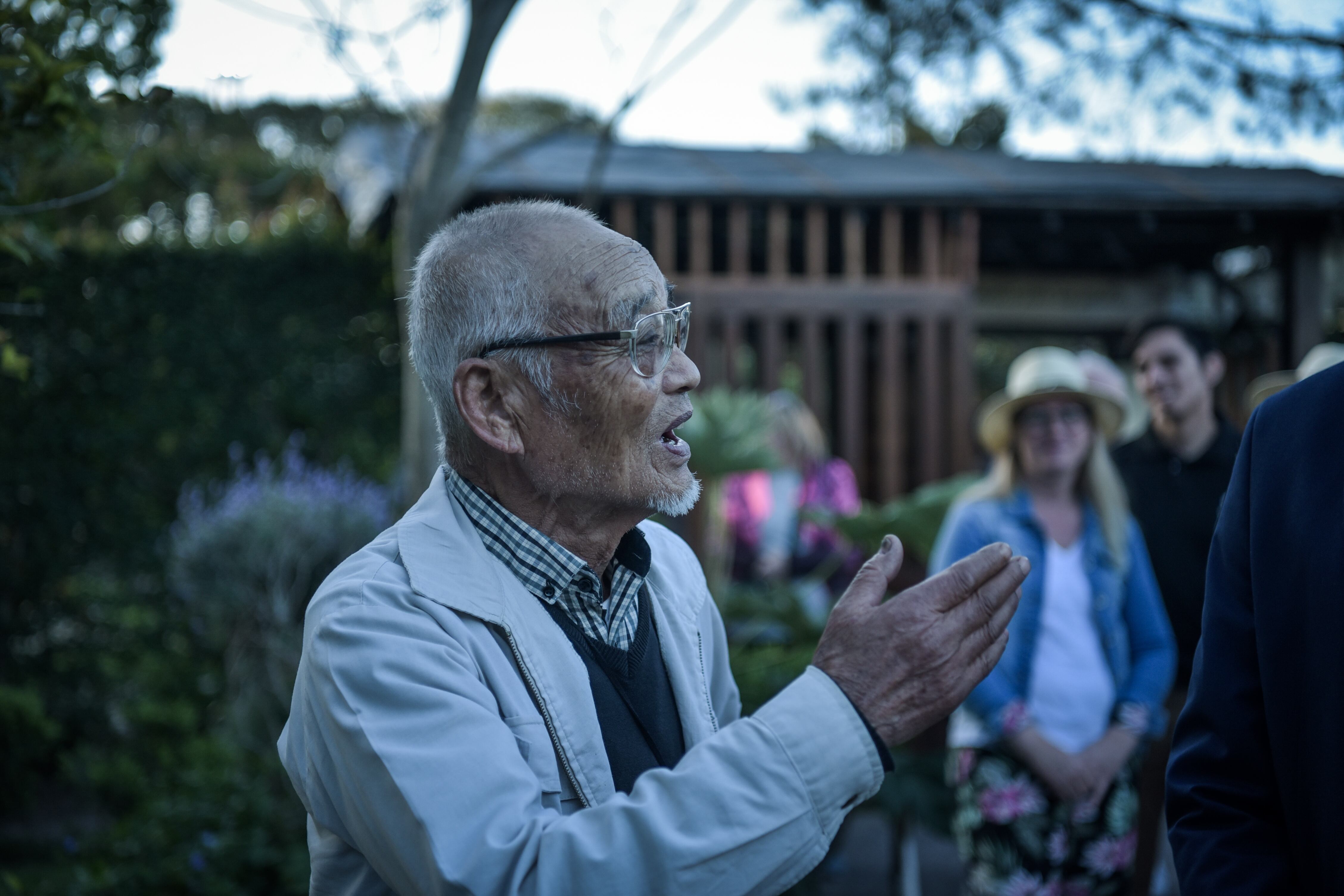 El paisajista japonés en Escobar