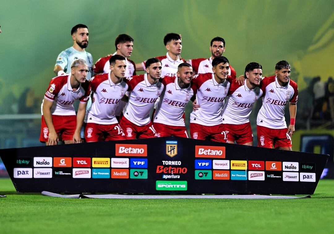La formación de Huracán en el partido frente a Rosario Central, por los cuartos de final de la Liga Profesional