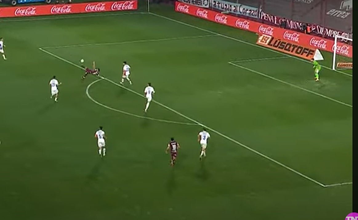 La pirueta de Walter Bou que finalizará en el 3-2 de Lanús ante Tigre: golazo impresionante, victoria y nominación al Premio Puskas